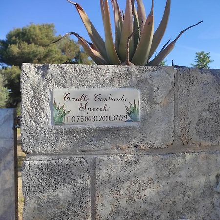 Trullo Contrada Specchi Leilighet Racale Eksteriør bilde